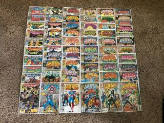 Guardians Of The Galaxy 1 - 62,  Annuals 66 Marvel Comics Complete Series