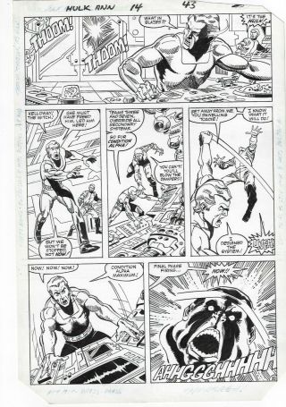 Incredible Hulk Annual 14 Sal Buscema Art 1985 Page 35