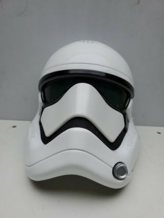 Vintage 2015 Disney Store Star Wars Storm Trooper Sound Mask Helmet