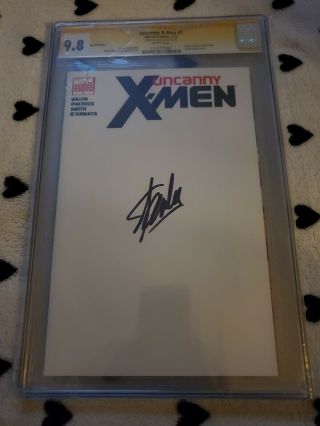 Uncanny X Men 1 Cgc 9.  8 Stan Lee Signed Marvel Comics Vol 2 Jan 2012