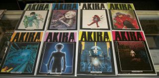 Akira 1 - 18 Run - Katsuhiro Otomo Story & Art - Marvel Comics/1988