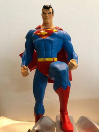 Dc Direct Jim Lee Superman Statue 5050/6500.  Cold Cast Porcelain Mib.