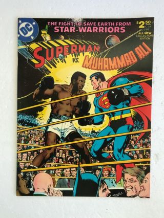 Dc All Collectors Edition Superman Vs Muhammad Ali C - 56 Comic Book Nm 9.  4