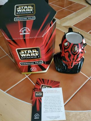 Star Wars Ceramic Mug,  Darth Maul,  Limited Edition Coffee Applause Episode 1