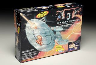 Star Trek Generations U.  S.  S.  Enterprise Ncc - 1701 - D 6171 Playmates 1994