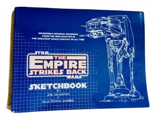 Star Wars The Empire Strikes Back Sketchbook Paperback 1st Edition 1980