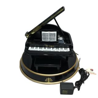 Mr.  Christmas Symphonique Music Box With 10 Discs Black Grand Piano 24011t