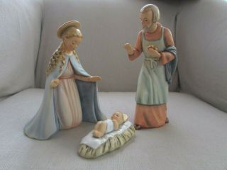M.  J.  Hummel Goebel 3 Pc.  Nativity Set Virgin Mary,  Joseph & Baby Jesus