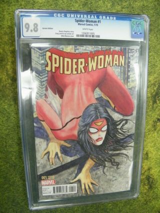 Spider - Woman 1 Milo Manara Variant Cgc 9.  8