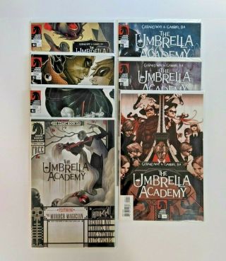 Umbrella Academy Apocalypse 1 2 3 4 5 6 & Umbrella Academy Comic Book Day