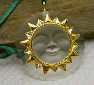 Sun Swarovski Christmas Memories Sun Ornament Made In Austria Crystal Retired