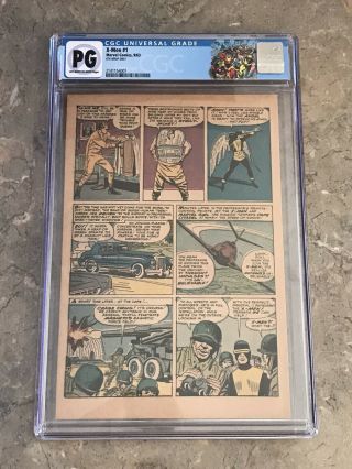 X - Men 1 Cgc Pg 6th Wrap 1963 1st Appearance Of Magneto And X - Men