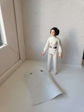 Vintage Star Wars Action Figure Princess Leia Organa First 12 W/ Cape