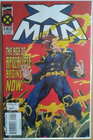 " X - Man " Full Unread 1st Print Jeph Loeb & Steve Skroce Series,  Age Of Apocalypse