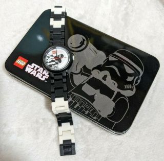 Lego Star Wars Stormtrooper Quartz Watch Kit W/tin Case - Battery