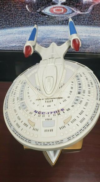 Tar Trek First Contact Uss Enterprise Ncc - 1701 - E - Playmates 1996
