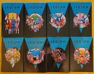 Dc Archive Edition Legion Of Heroes Hc Volumes 1 - 8