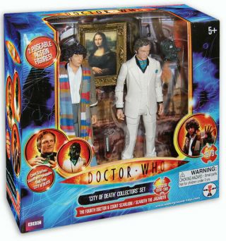 Doctor Who Bbc City Of Death Collectors Set 5 " Action Figure Set