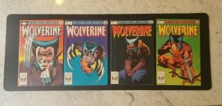 Wolverine 1 - 4 Complete Set Limited Series Marvel 1982 Frank Miller Vf/nm