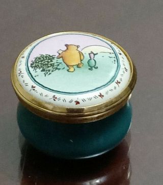 Halcyon Days Enamels Winnie The Pooh - In Which We Say Goodbye