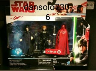Star Wars Force Link Return Of The Jedi 3 Pack Target Exclusive