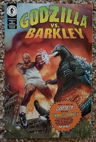 Godzilla Vs Charles Barkley 1 Dark Horse Comics 1993