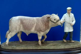 Simmental Bull Large Country Artists “the Parade” Figurine,  Number 02181