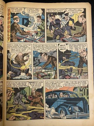 ADVENTURE COMICS 89 DC 1943 Sandman Story Simon Kirby Rare Hard To Find 3