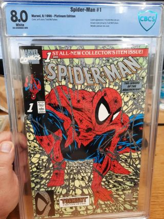 Spider - Man 1 Platinum Edition (aug 1990,  Marvel)