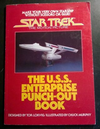 Star Trek: The Motion Picture - The U.  S.  S.  Enterprise Punch - Out Book