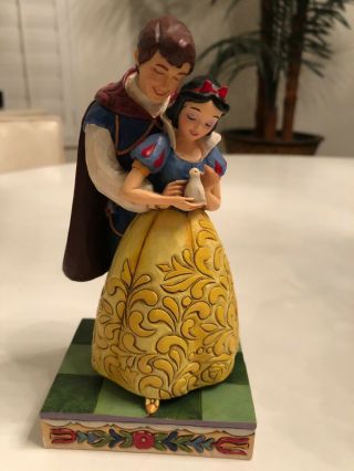 Walt Disney Jim Shore Snow White Prince Charming “someday Is Today” Figurine
