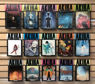 Akira 1 To 15 Comic Books From Marvel In 1988.  Nm Copies.  Only $39.  95