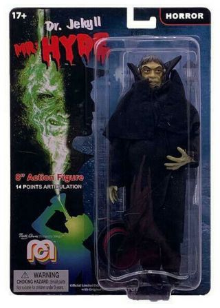 Mego Dr Jekyll Mr Hyde Action Figure Evil Horror Movie Classic Collectible Gift