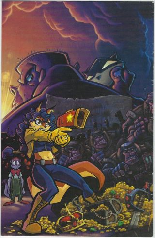 ADVENTURES OF SLY COOPER 2 GAMEPRO VIDEO GAME GIVEAWAY PROMO PROMOTIONAL COMIC 1 2
