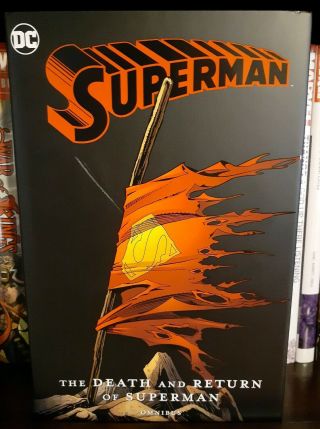 The Death And Return Of Superman Omnibus Edition 2019 Hc Hardcover Htf Oop
