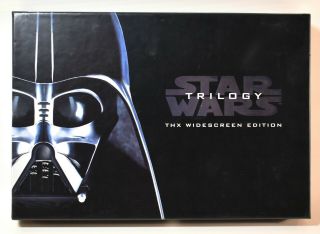 Star Wars Final Release Trilogy Vhs Thx Widescreen Edition Box Set 1995