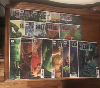 Immortal Hulk 0,  1,  2,  3,  4,  5,  6,  7,  8,  9,  10 - 17 First Print A Covers Nm