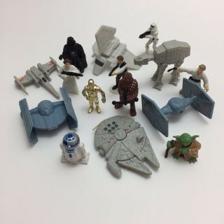 15 Vintage Lfl Star Wars 1997 Tombola Miniature Figurines Complete Set
