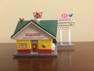Department 56 Krispy Kreme Doughnut Shop Ornament 56.  55163