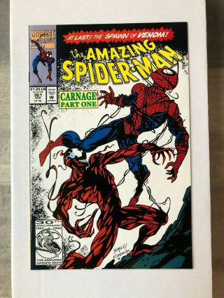 Spider - Man 361 Marvel Comics 4/92 First Full Appearance Of Carnage