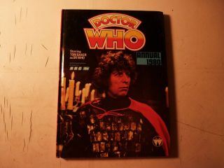 The Dr Who Annual 1980 Starring Tom Baker Vintage Doctor Who Book