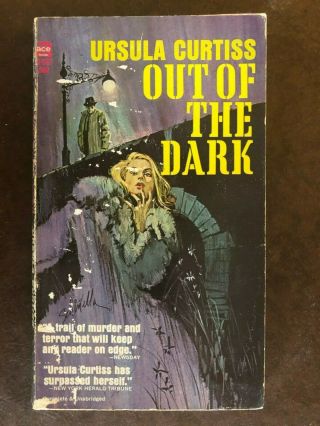 Ursula Curtiss Out Of The Dark Ace G - 557 Gga Sleaze Great Cover Art