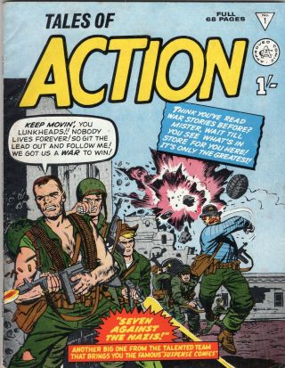 Tales Of Action 1 Alan Class Uk - British / Marvel 
