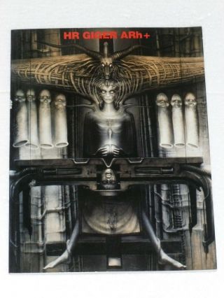 H.  R.  Giger - Soft Cover - Arh,  - Alien - German Printing - Taschen - 1992 Aliens