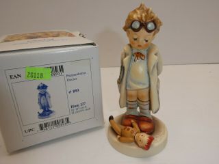 Hummel Goebel Doctor 127 4 3/4 " Figurine Germany Mib