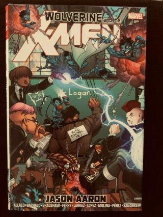 Marvel Comics Omnibus Graphic Novel Hc Wolverine And The X Men Jason Aaron Oop