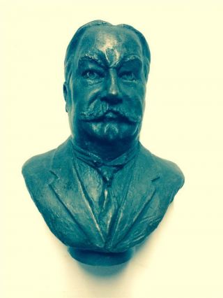 President William Taft Bronze Statue Franklin Presidential Bust 1977