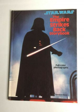 Vintage Star Wars The Empire Strikes Back Storybook Random House 1980