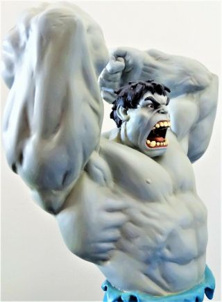 Marvel Bowen Designs The Incredible Hulk Grey Version Statue Figure Bust Diorama