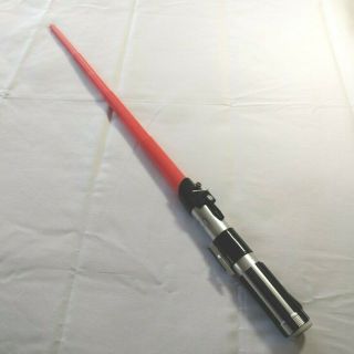 Hasbro Star Wars Darth Vader Light Saber Red Fully Retractable 2012 C - 3252a